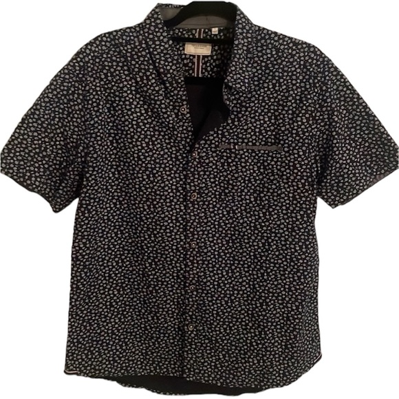 7 Diamonds Other - 7Diamonds Men’s short sleeve button up shirt navy sz‎ L Large